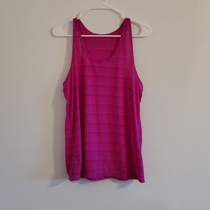 Magenta workout top